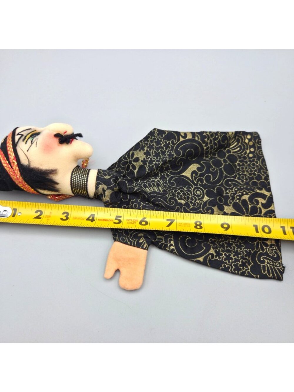 Vintage German Kersa Style Wizard Hand Puppet Felt Magic Hat Simsala Bim Toy - Picture 9 of 10